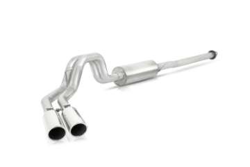 Picture of Gibson 15-19 Ford F-150 King Ranch 5-0L 3in-2-5in Cat-Back Dual Sport Exhaust - Stainless