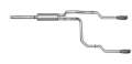 Picture of Gibson 87-92 Ford F-150 Custom 4-9L 2-5in Cat-Back Dual Split Exhaust - Stainless