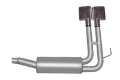 Picture of Gibson 2004 Ford F-150 XLT 4-6L 2-5in Cat-Back Super Truck Exhaust - Stainless