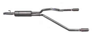 Picture of Gibson 11-13 Ford F-150 King Ranch 5-0L 3in-2-5in Cat-Back Dual Split Exhaust - Stainless