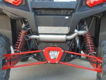 Picture of Gibson 11-13 Polaris Ranger RZR XP 900 Base Dual Exhaust - Stainless