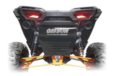Picture of Gibson 15-17 Polaris RZR XP 1000 EPS Base 2-25in Dual Exhaust - Black Ceramic