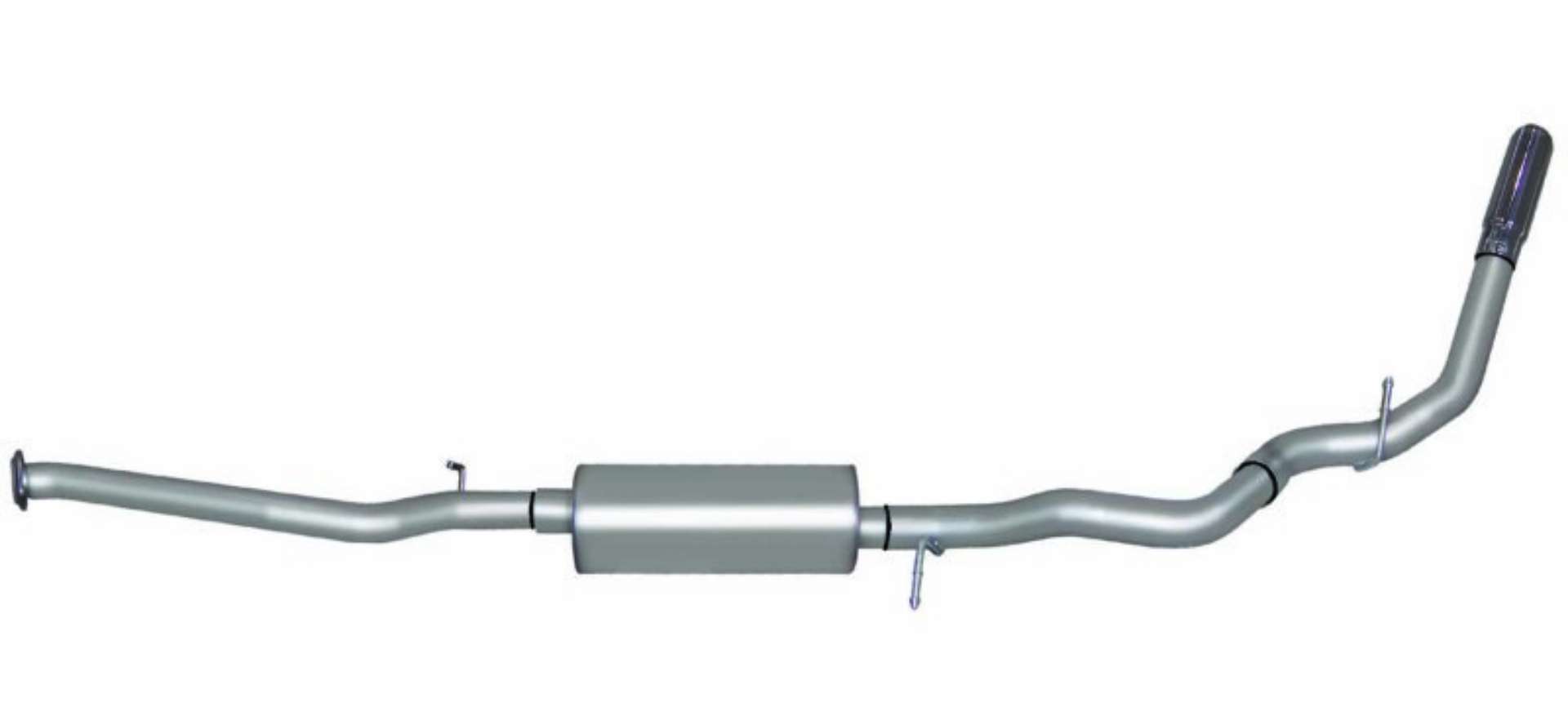 Picture of Gibson 02-05 Chevrolet Silverado 1500 Base 4-3L 3in Cat-Back Single Exhaust - Aluminized