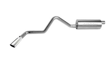 Picture of Gibson 14-18 Chevrolet Silverado 1500 LTZ 6-2L 3-5in Cat-Back Single Exhaust - Aluminized