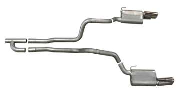 Picture of Gibson 05-10 Ford Mustang Base 4-0L 2-5in Cat-Back Dual Exhaust - Aluminized