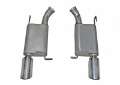 Picture of Gibson 2014 Ford Mustang Base 3-7L 2-5in Axle-Back Dual Exhaust - Aluminized