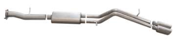 Picture of Gibson 08-09 Hummer H2 Base 6-2L 2-25in Cat-Back Dual Sport Exhaust - Stainless