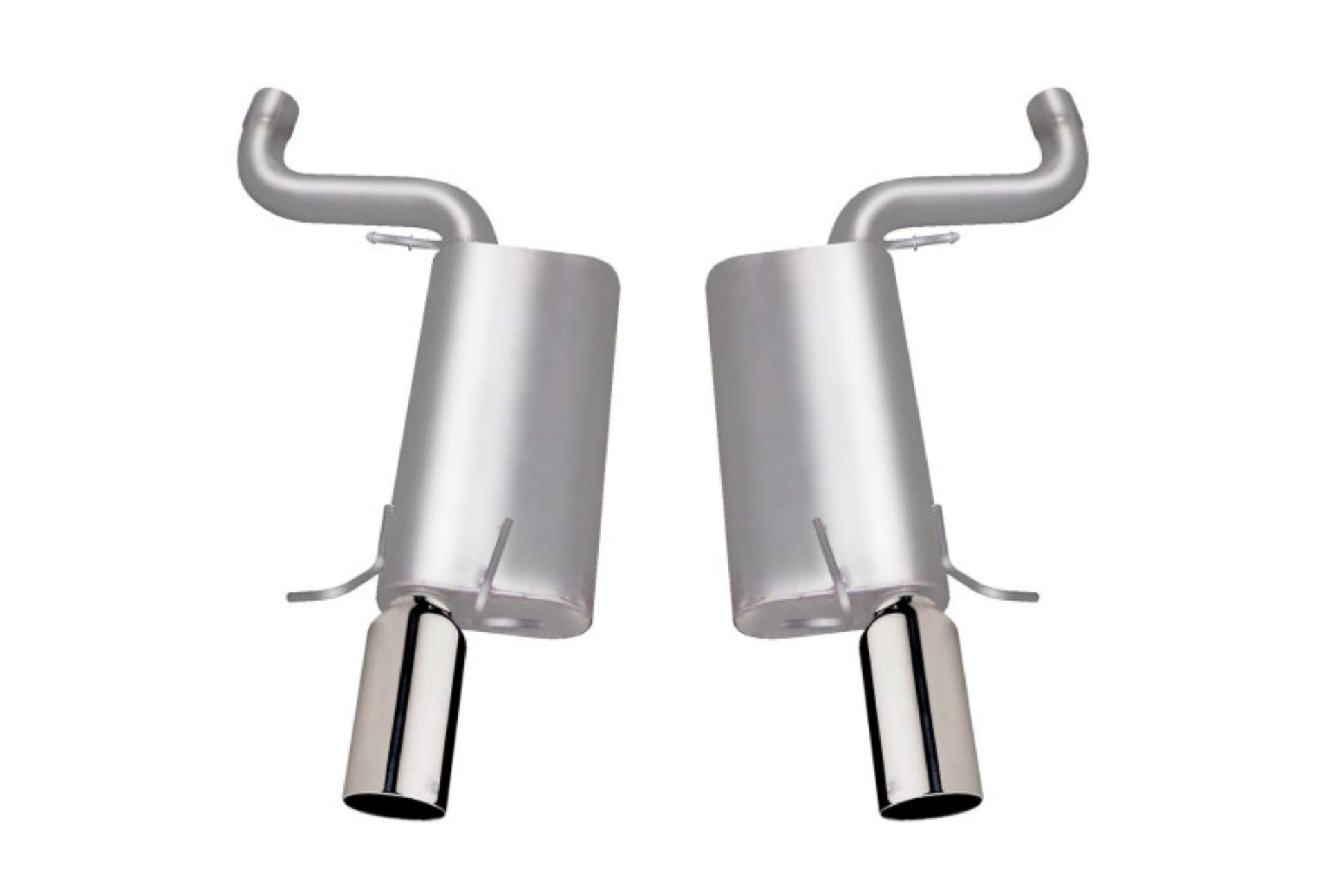 Picture of Gibson 06-08 Cadillac STS V 4-4L 2-5in Axle-Back Dual Exhaust - Stainless