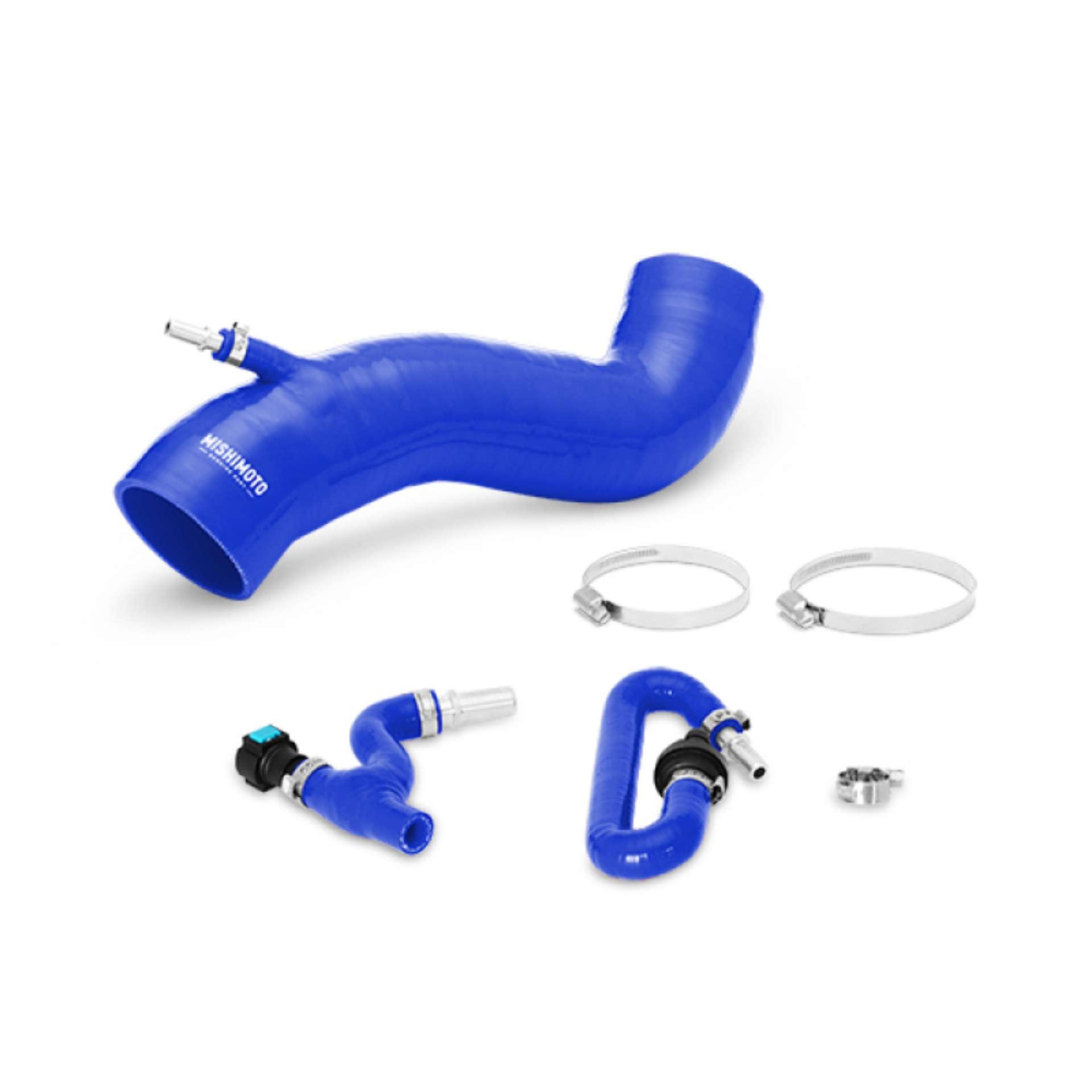 Picture of Mishimoto 2016+ Ford Fiesta ST Blue Silicone Induction Hose