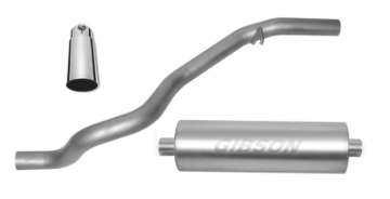 Picture of Gibson 96-97 Jeep Grand Cherokee Laredo 4-0L 2-5in Cat-Back Single Exhaust - Stainless