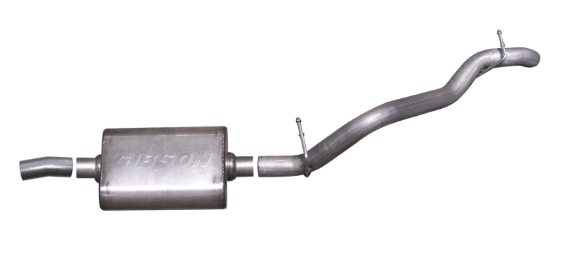 Picture of Gibson 97-99 Jeep TJ Sahara 4-0L 2-25in Cat-Back Single Exhaust - Stainless