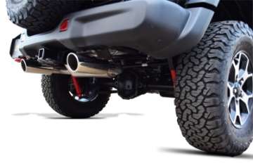 Picture of Gibson 18-22 Jeep Wrangler JL Sport 3-6L 2-5in Cat-Back Dual Split Exhaust - Stainless