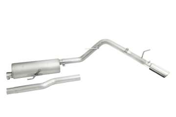 Picture of Gibson 20-22 Jeep Gladiator JT Rubicon 3-6L 3in Cat-Back Single Exhaust - Stainless