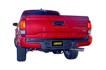 Picture of Gibson 16-22 Toyota Tacoma TRD Sport 3-5L 2-5in Cat-Back Single Exhaust - Stainless