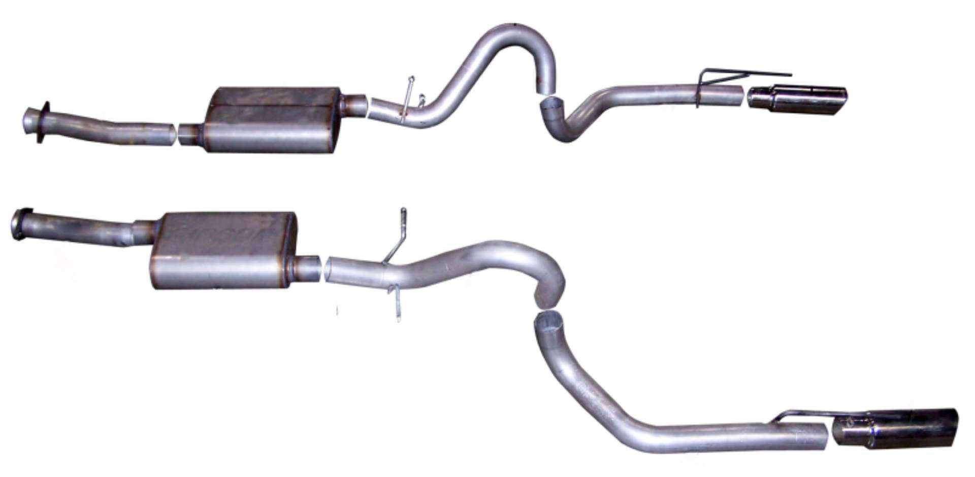 Picture of Gibson 99-04 Ford Mustang GT 4-6L 3in Cat-Back Dual Exhaust - Stainless