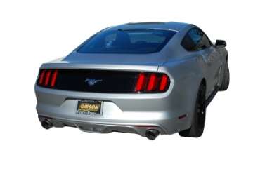 Picture of Gibson 15-19 Ford Mustang EcoBoost 2-3L 2-25in Cat-Back Dual Exhaust - Stainless