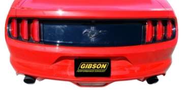 Picture of Gibson 15-17 Ford Mustang V6 3-7L 2-5in Cat-Back Dual Exhaust - Stainless