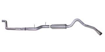 Picture of Gibson 03-07 Ford F-250 Super Duty Lariat 6-0L 4in Turbo-Back Single Exhaust - Stainless