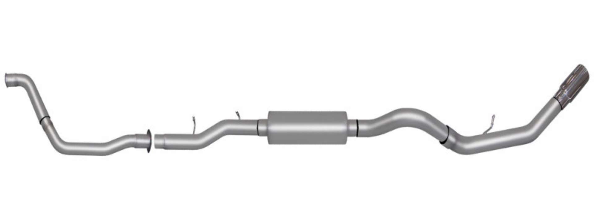 Picture of Gibson 03-07 Ford F-250 Super Duty XL 6-0L 4in Turbo-Back Single Exhaust - Stainless