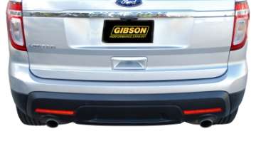 Picture of Gibson 11-18 Ford Explorer Base 3-5L 2-25in Axle-Back Dual Exhaust - Stainless