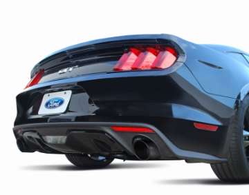 Picture of Gibson 15-17 Ford Mustang GT 5-0L 3in Cat-Back Dual Exhaust - Black Elite Ceramic