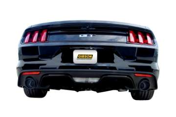 Picture of Gibson 2015 Ford Mustang GT Premium 5-0L 3in Cat-Back Dual Exhaust - Black Elite Ceramic