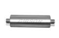 Picture of Gibson SFT Superflow Center-Center Round Muffler - 8x24in-3-5in Inlet-3-5in Outlet - Stainless