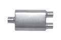 Picture of Gibson MWA Superflow Center-Dual Oval Muffler - 4x9x14in-3in Inlet-2-5in Outlet - Stainless