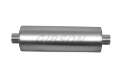 Picture of Gibson MWA Superflow Center-Center Round Muffler - 5x10in-3in Inlet-3in Outlet - Stainless