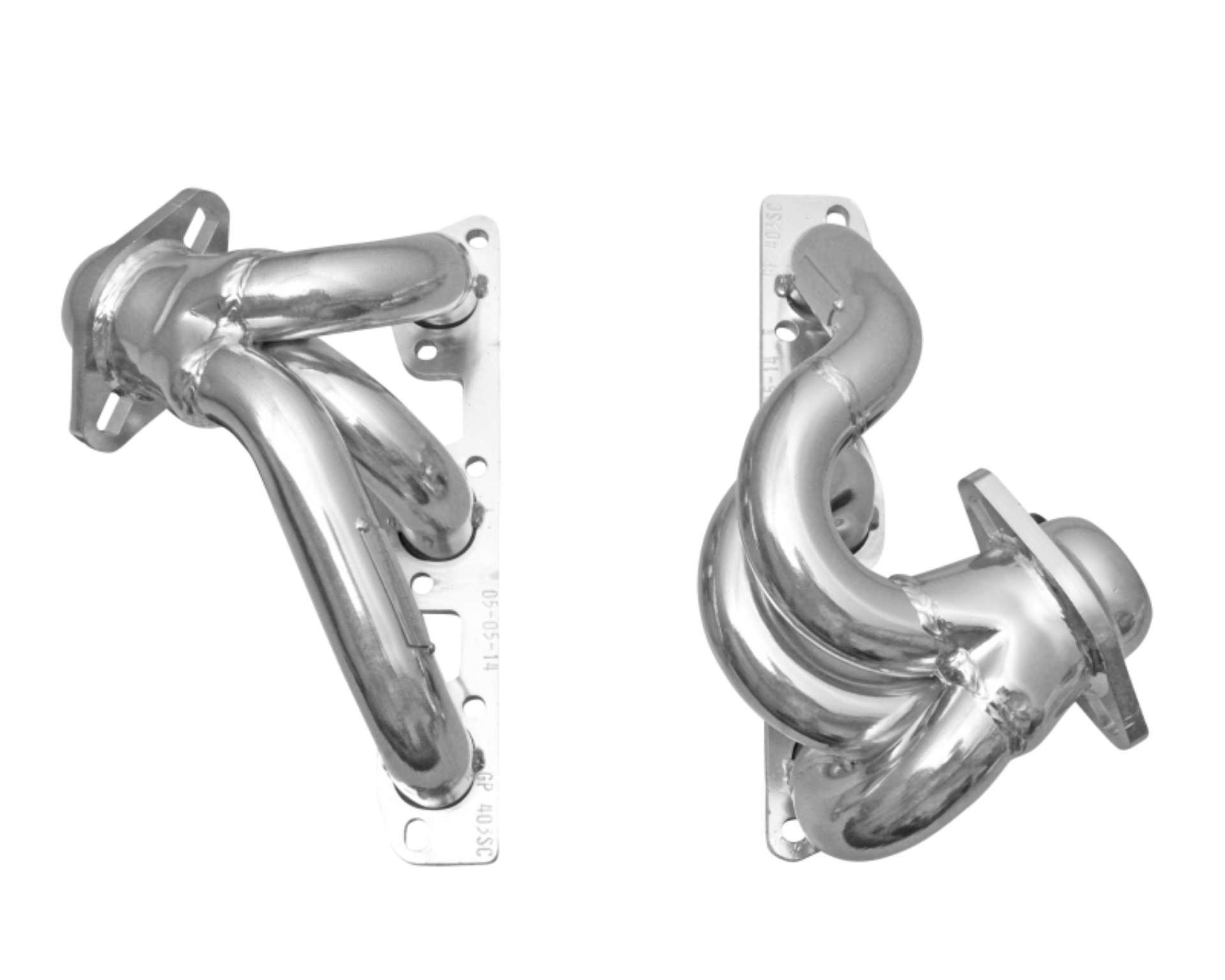 Picture of Gibson 07-11 Jeep Wrangler JK Rubicon 3-8L 1-1-2in 16 Gauge Performance Header - Ceramic Coated