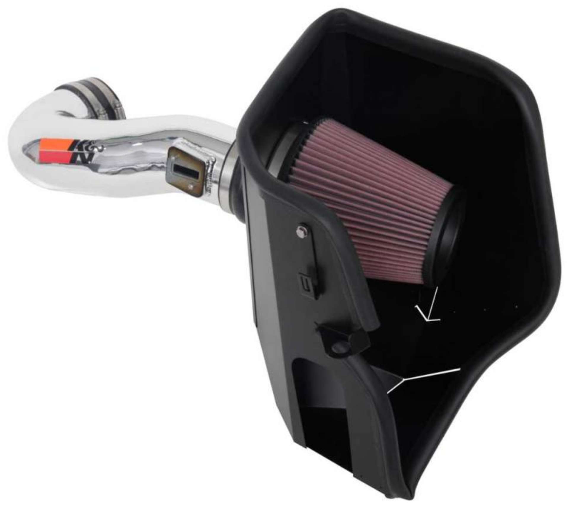 Picture of K&N 2019 Chevy Silverado - GMC Sierra 1500 V8-5-3-6-2L Performance Air Intake Kit