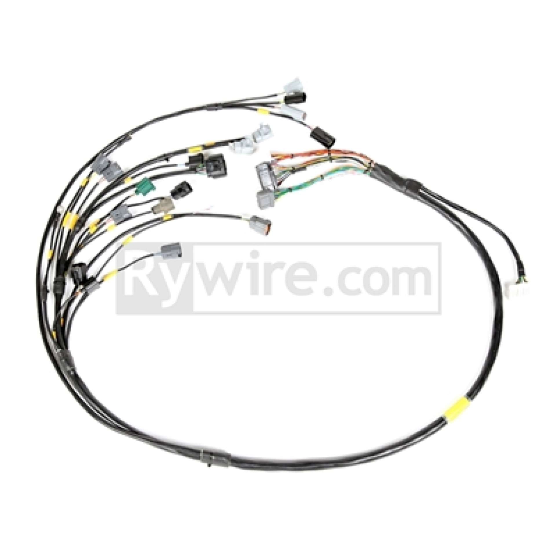 Picture of Rywire 13B Haltech Mil-Spec Eng Harness w-EV14 Inj-Denso 5th-6th Inj-Delphi Press Sensor-Bosch Knock