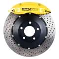 Picture of StopTech 91-05 Acura NSX Rear BBK w-Yellow ST-40 Calipers Drilled 328x28mm Rotors Pads SS Lines