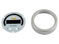 Picture of AEM X-Series Tru-BoostX Boost Controller Gauge Accessory Kit - Silver Bezel & White Faceplate