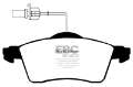 Picture of EBC 00 Volkswagen Eurovan 2-8 ATE with Wear Leads Greenstuff Front Brake Pads