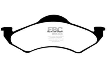 Picture of EBC 00-02 Dodge Dakota 2WD 2-5 Greenstuff Front Brake Pads