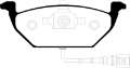 Picture of EBC 00-05 Volkswagen Beetle 2-0 Yellowstuff Front Brake Pads