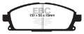 Picture of EBC 01 Infiniti Q45 4-1 Greenstuff Front Brake Pads