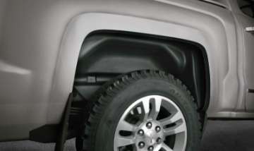 Picture of Husky Liners 19-23 GMC Sierra 1500 Black Rear Wheel Well Guards