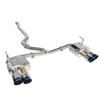 Picture of Remark 2015+ Subaru WRX-STi 4in Quad Cat-Back Exhaust Titanium Stainless Non-Resonated