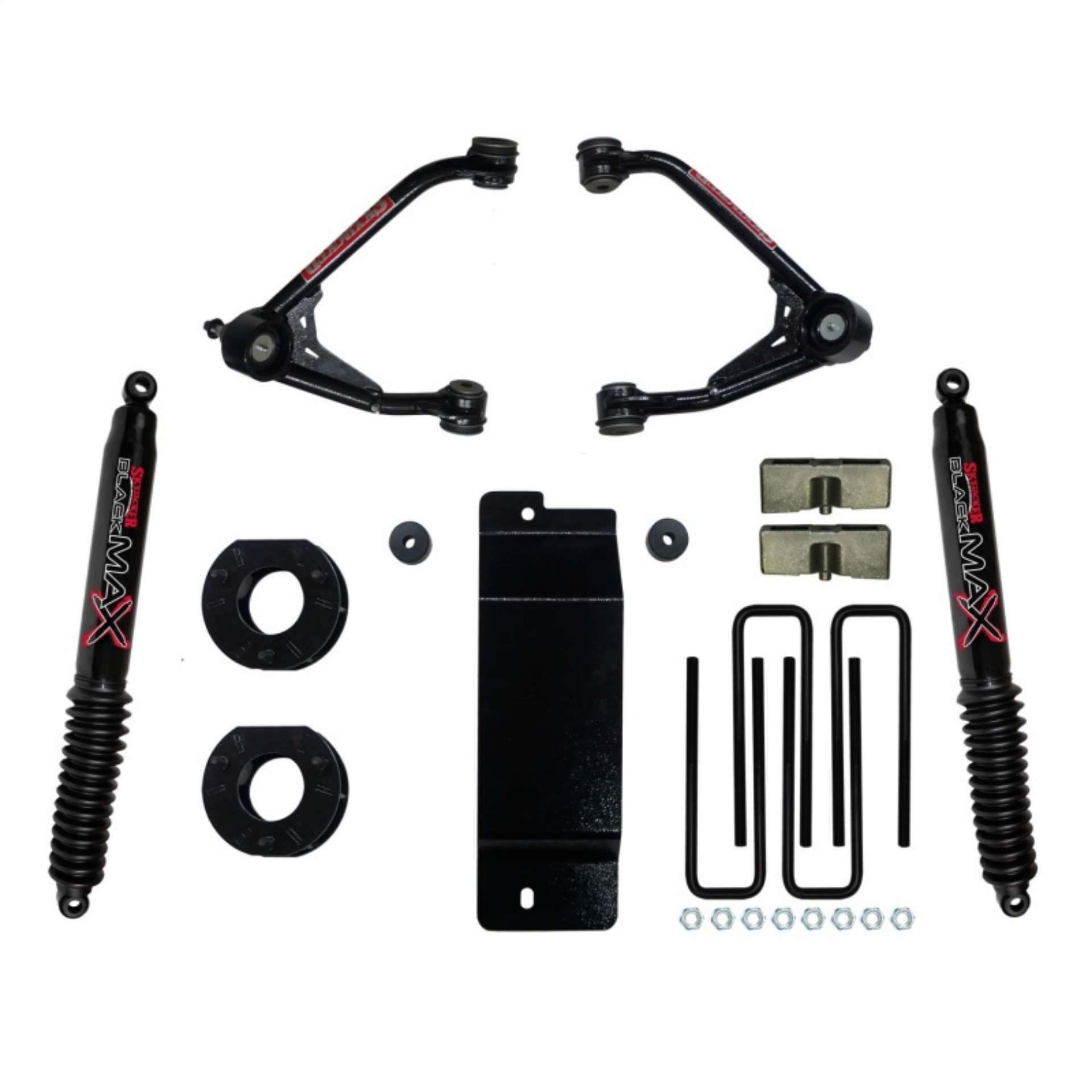 Picture of Skyjacker 2007-2013 GM 1500 4WD 3-5-4in UCA Lift Kit w-Rear Black Max B8500 Shocks