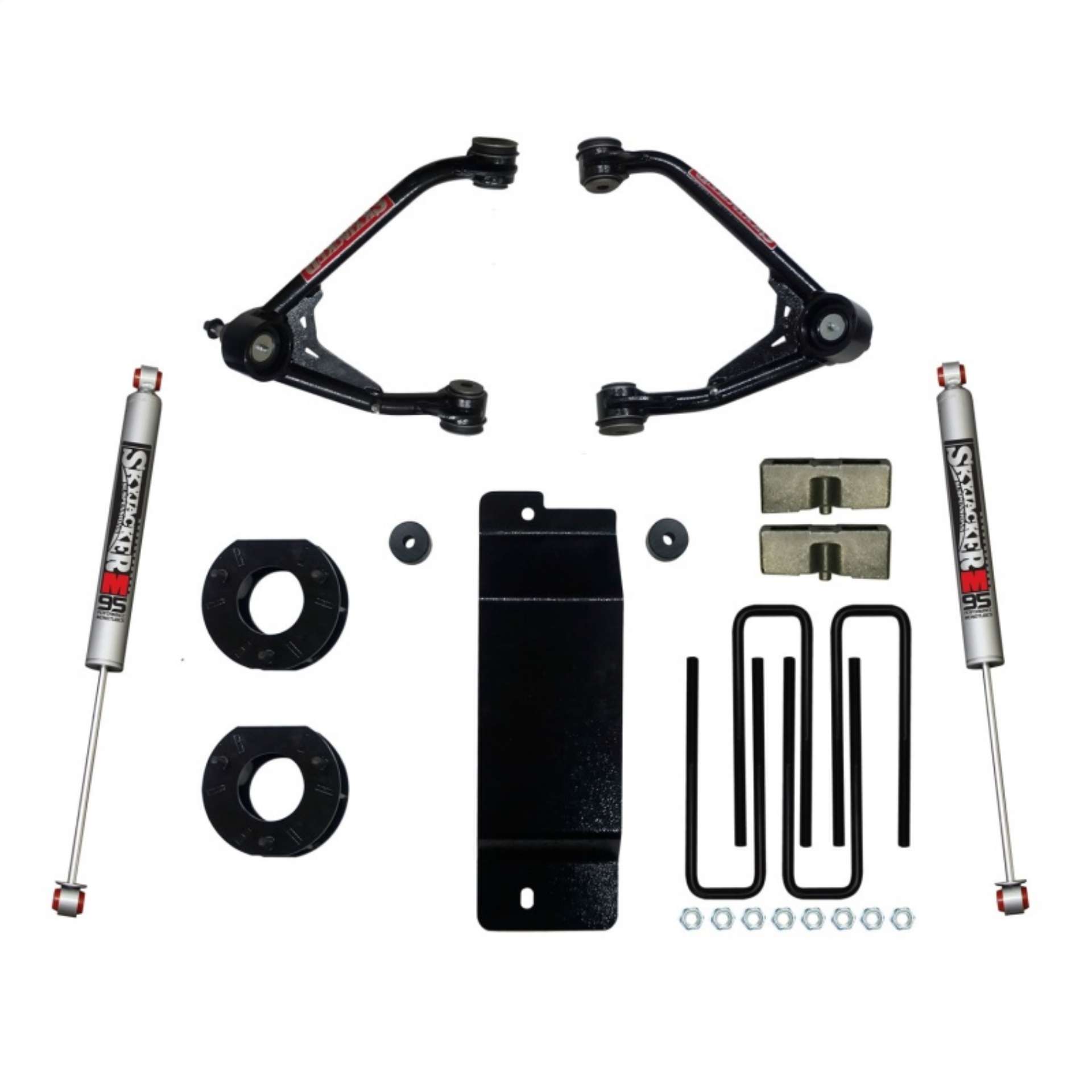 Picture of Skyjacker 2007-2013 GM 1500 4WD 3-5-4in UCA Lift Kit w-Rear Monotube M9500 Shocks