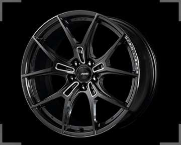 Picture of Gram Lights 57FXZ 19x8-0 +45 5-100 Super Dark Gunmetal & Machining Rim Edge DC Wheel