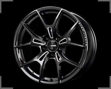 Picture of Gram Lights 57FXZ 20x9-5 +35 5-120 Super Dark Gunmetal & Machining Rim Edge DC Wheel