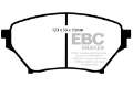 Picture of EBC 01-03 Mazda Miata MX5 1-8 Sports Suspension Redstuff Front Brake Pads