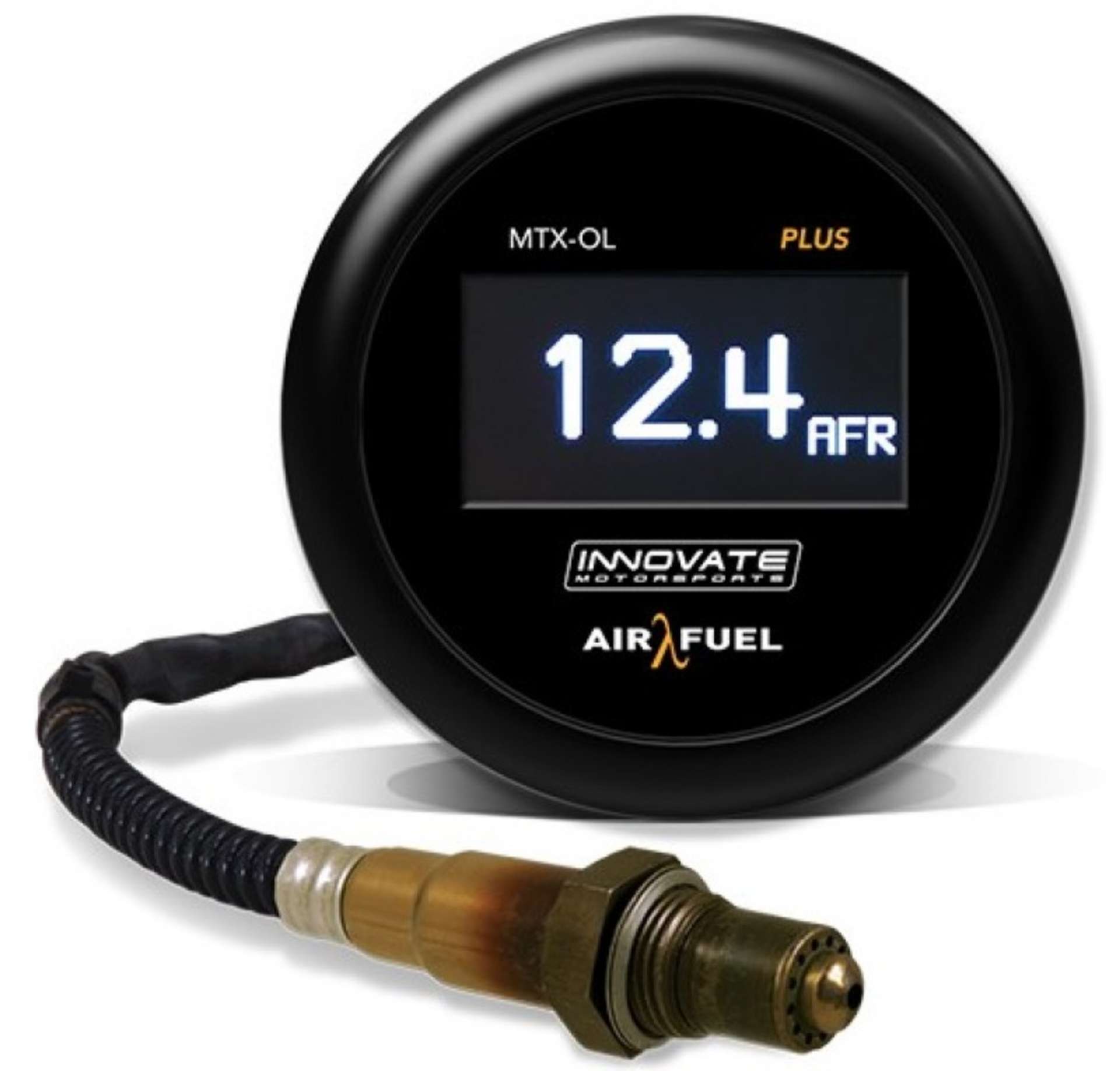 Picture of Innovate MTX-OL PLUS Wideband Digital Air-Fuel Ratio OLED Gauge Kit 3ft w-O2 Sensor