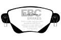 Picture of EBC 01-04 Jaguar X-Type 2-5 Greenstuff Rear Brake Pads