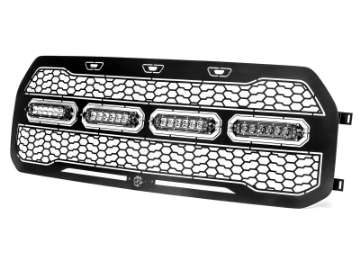Picture of aFe 17-20 Ford Raptor w-o FFC Scorpion Grill w- LEDs