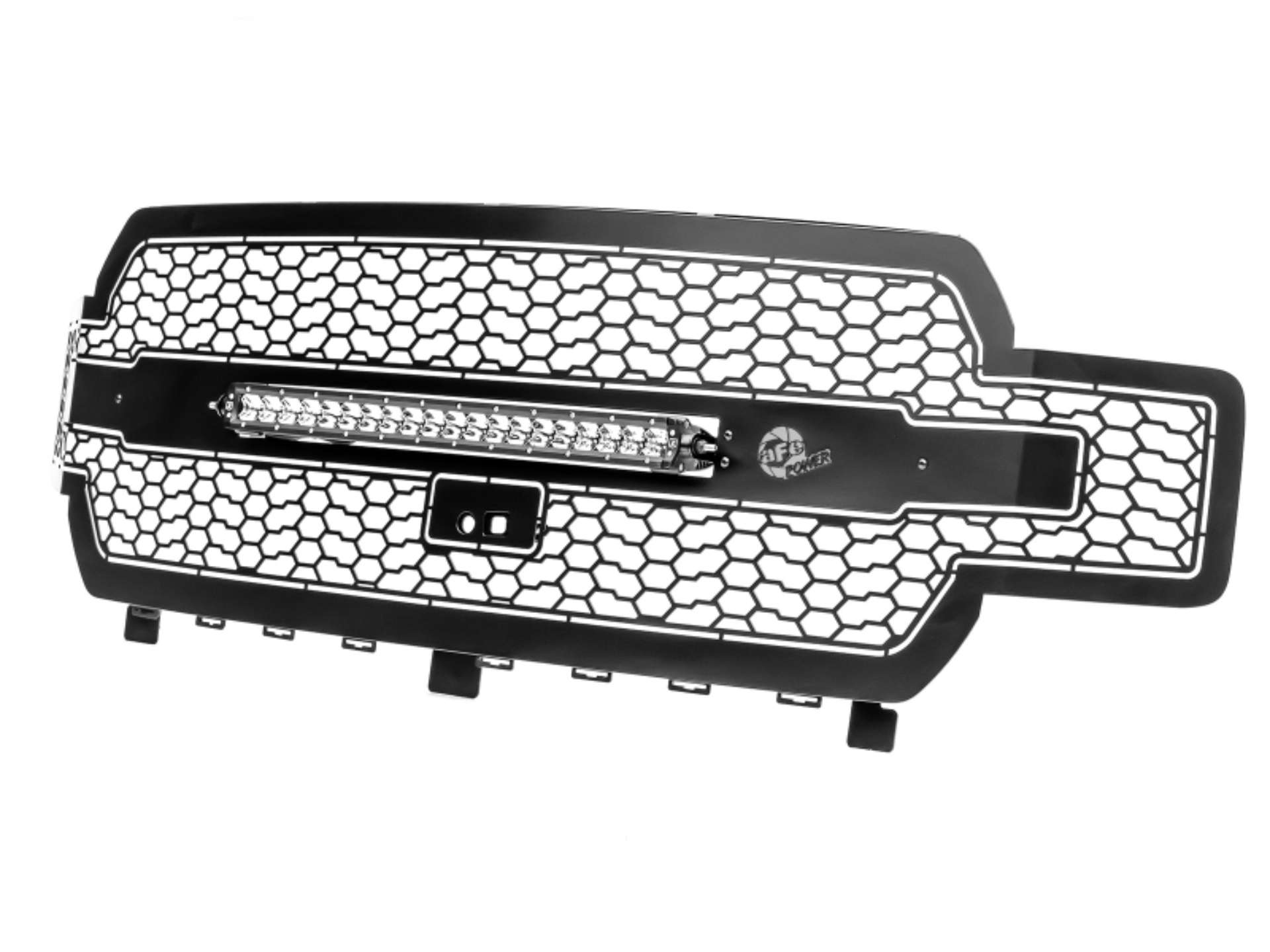 Picture of aFe 18-20 Ford F-150 w- FFC Scorpion Grill w- LEDs