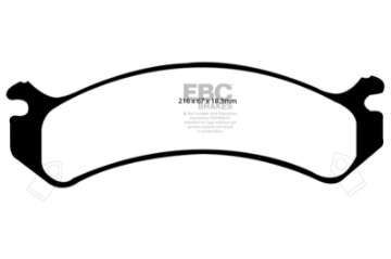 Picture of EBC 01-05 Cadillac Deville 4-6 HD Yellowstuff Front Brake Pads